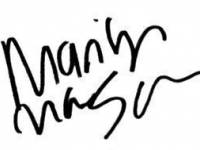 Автограф Мэрилина Мэнсона | Marilyn Manson