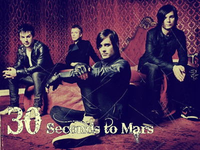 Фото рок-групы «30 Seconds To Mars»